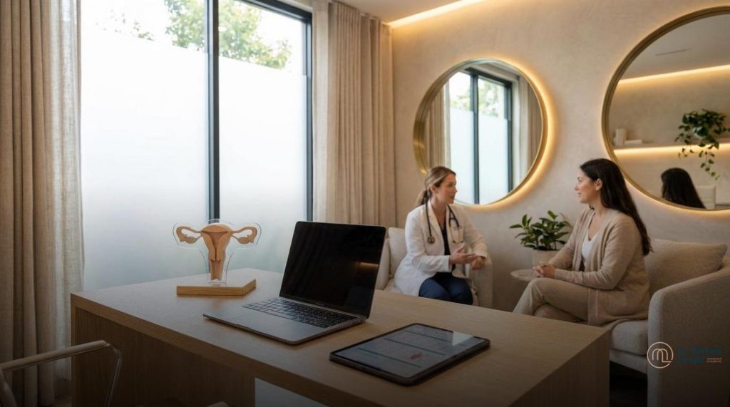 Volte a se sentir completa e confiante com o cuidado que você merece. Consultas e tratamentos personalizados para promover sua saúde íntima e seu bem-estar em todas as fases da vida.;