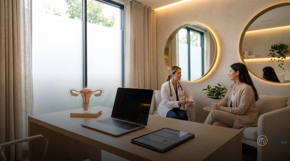 Volte a se sentir completa e confiante com o cuidado que você merece. Consultas e tratamentos personalizados para promover sua saúde íntima e seu bem-estar em todas as fases da vida.;